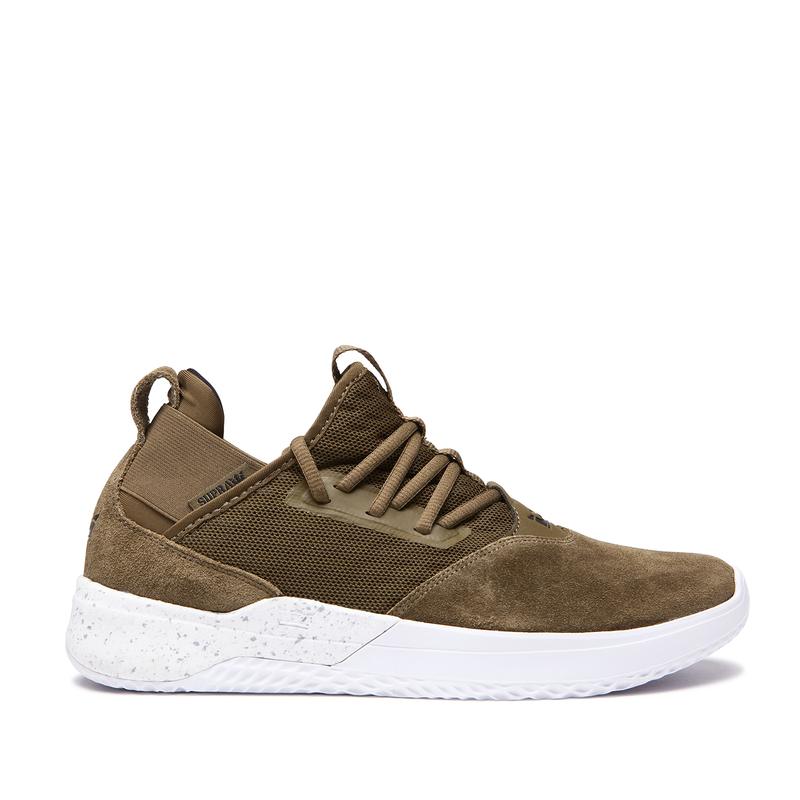 Supra TITANIUM Sneaker Low Damen Olivgrün Kaufen VWCKL3086